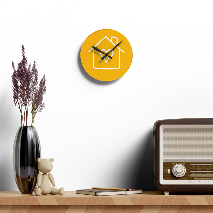 Sunny Home Acrylic Wall Clock