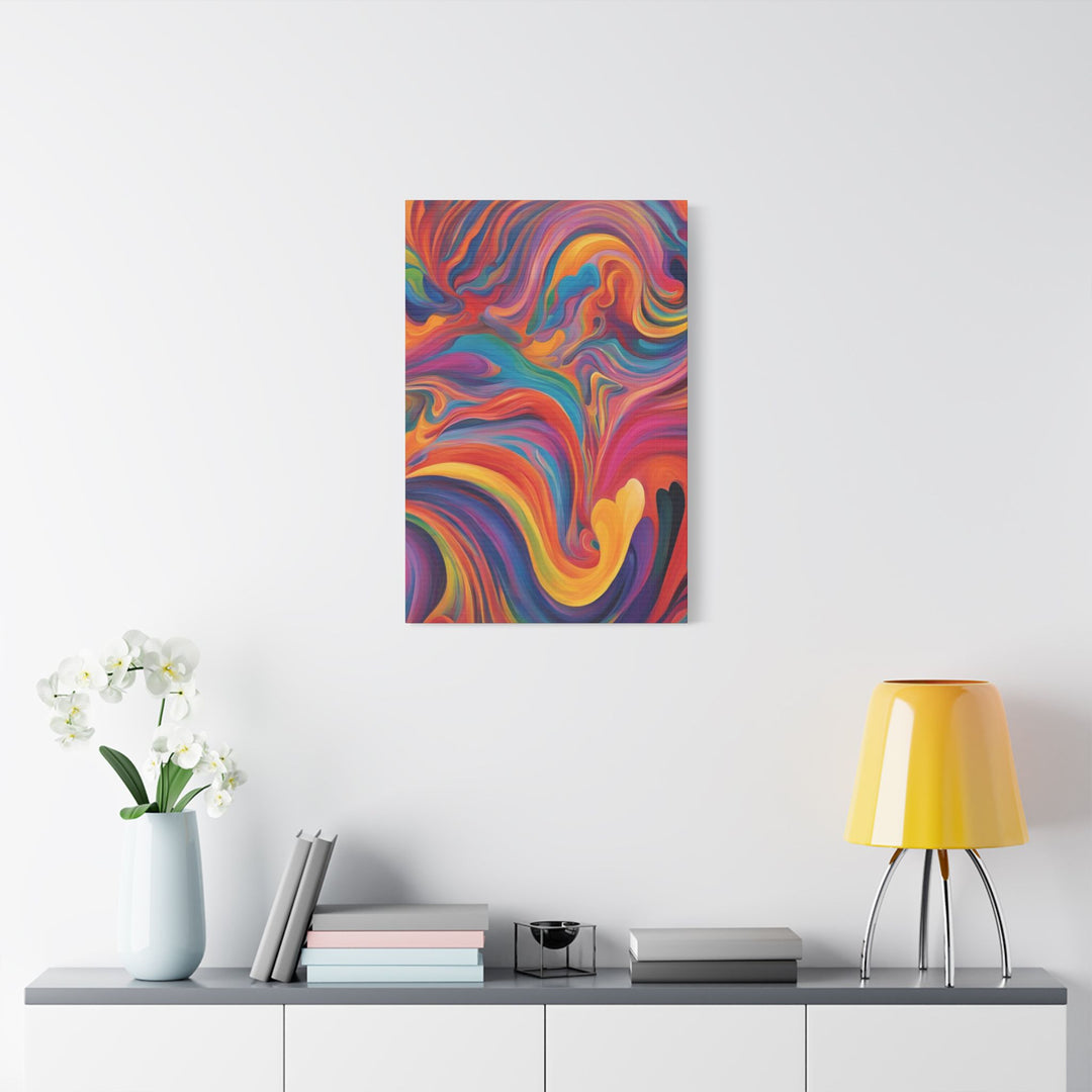 Bold Strokes Abstract Canvas