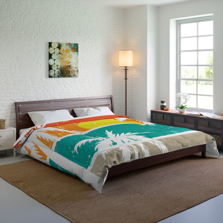 Tropical Sunset Comforter