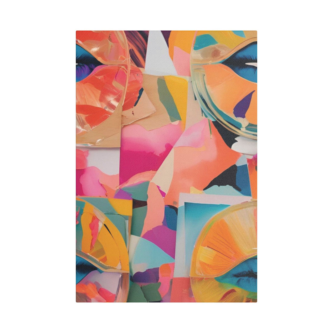 Vibrant Expression Satin Canvas