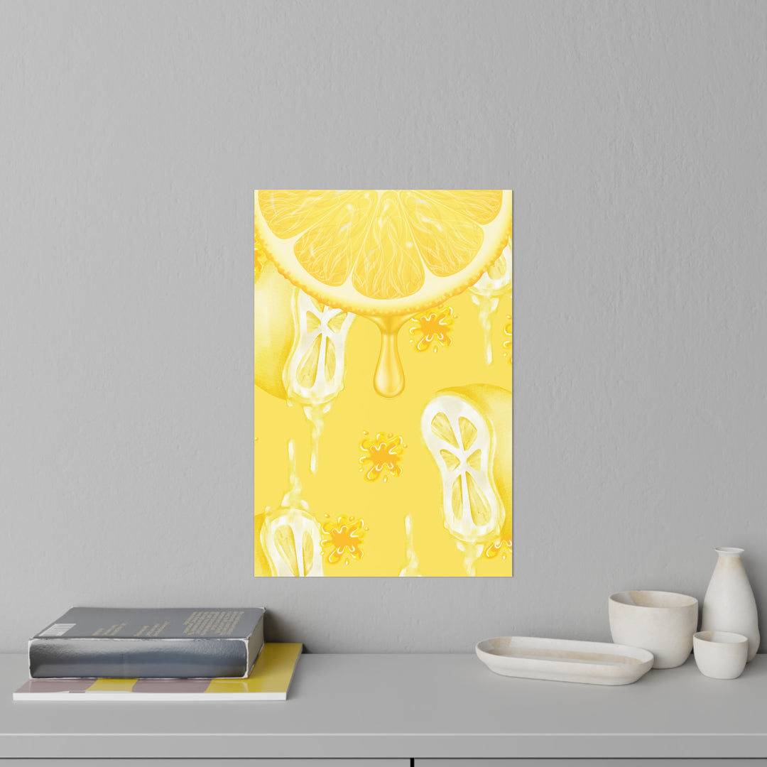 Lemon Zest Wall Decal