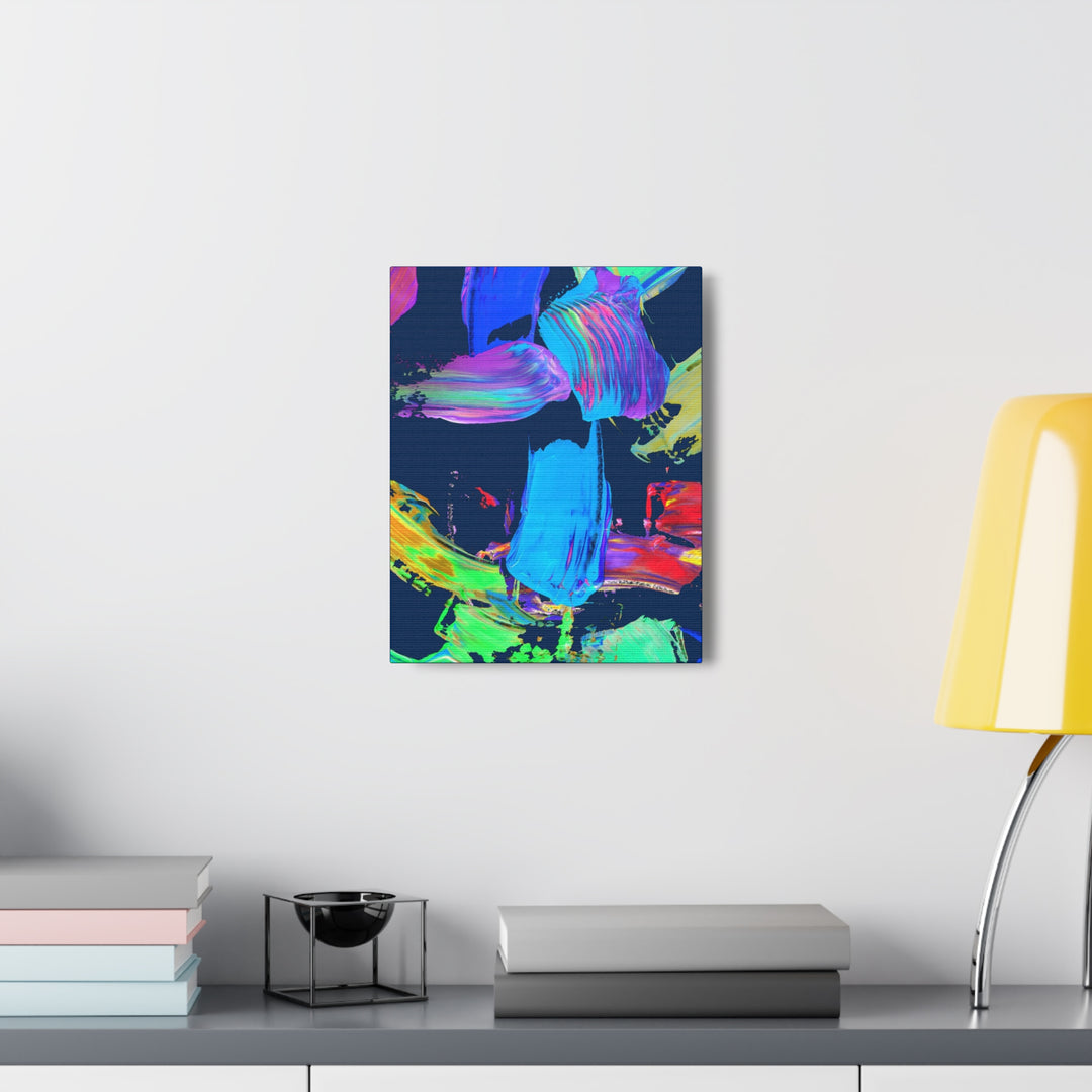 Vivid Brushstrokes Gallery Canvas