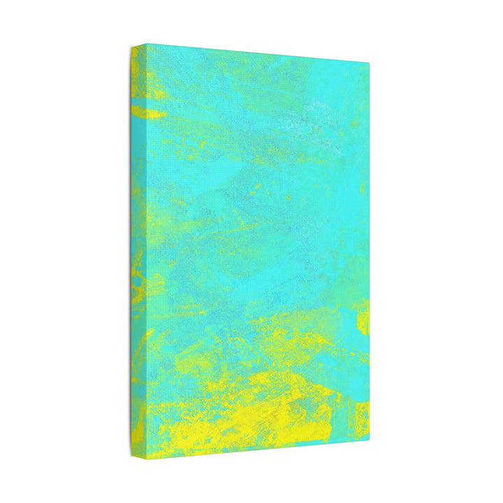 Vivid Abstract Satin Canvas Print