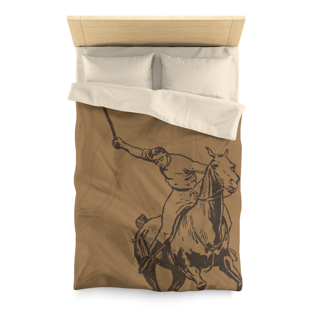 Polo Player - Microfiber Duvet Cover