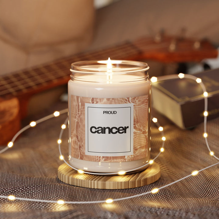 Zodiac Candle Proud Cancer