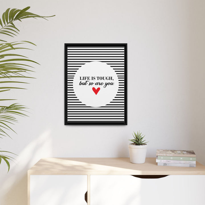 Matte Canvas Framed - Inspirational Art