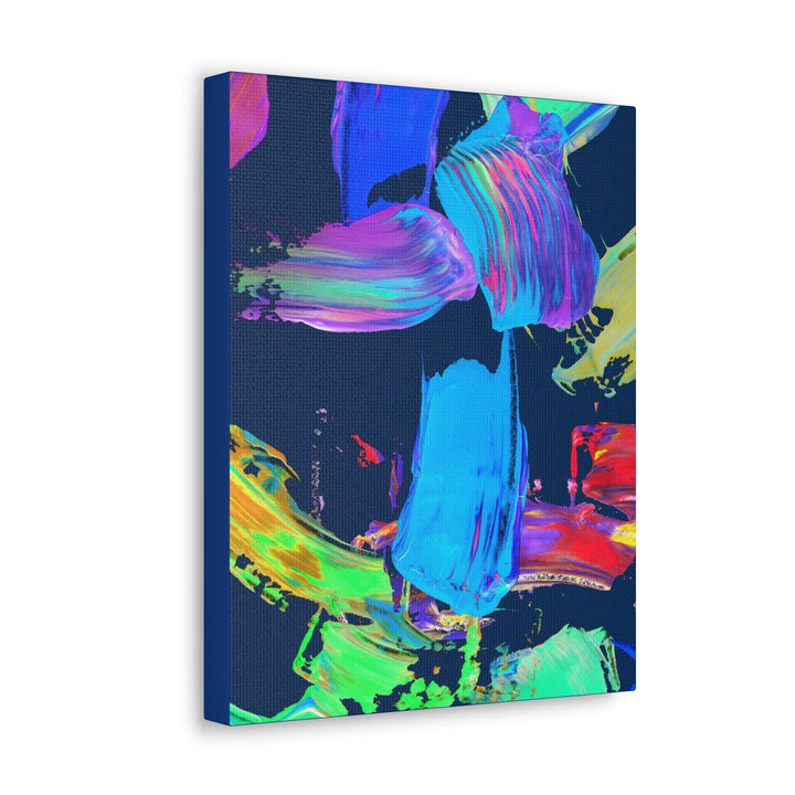 Vivid Brushstrokes Gallery Canvas