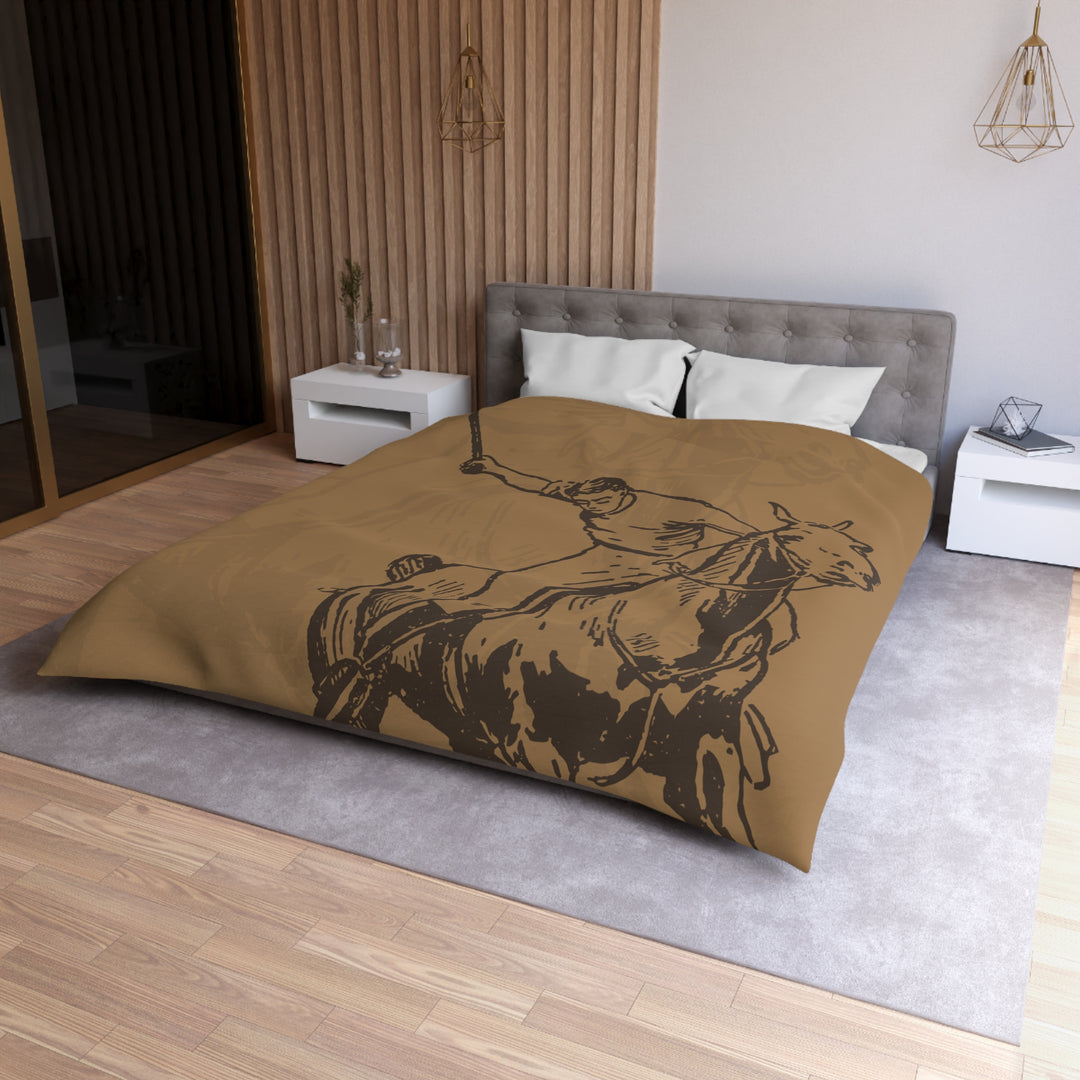 Polo Player - Microfiber Duvet Cover