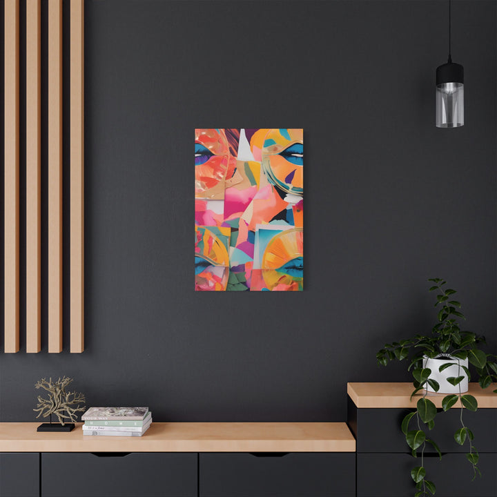 Vibrant Expression Satin Canvas