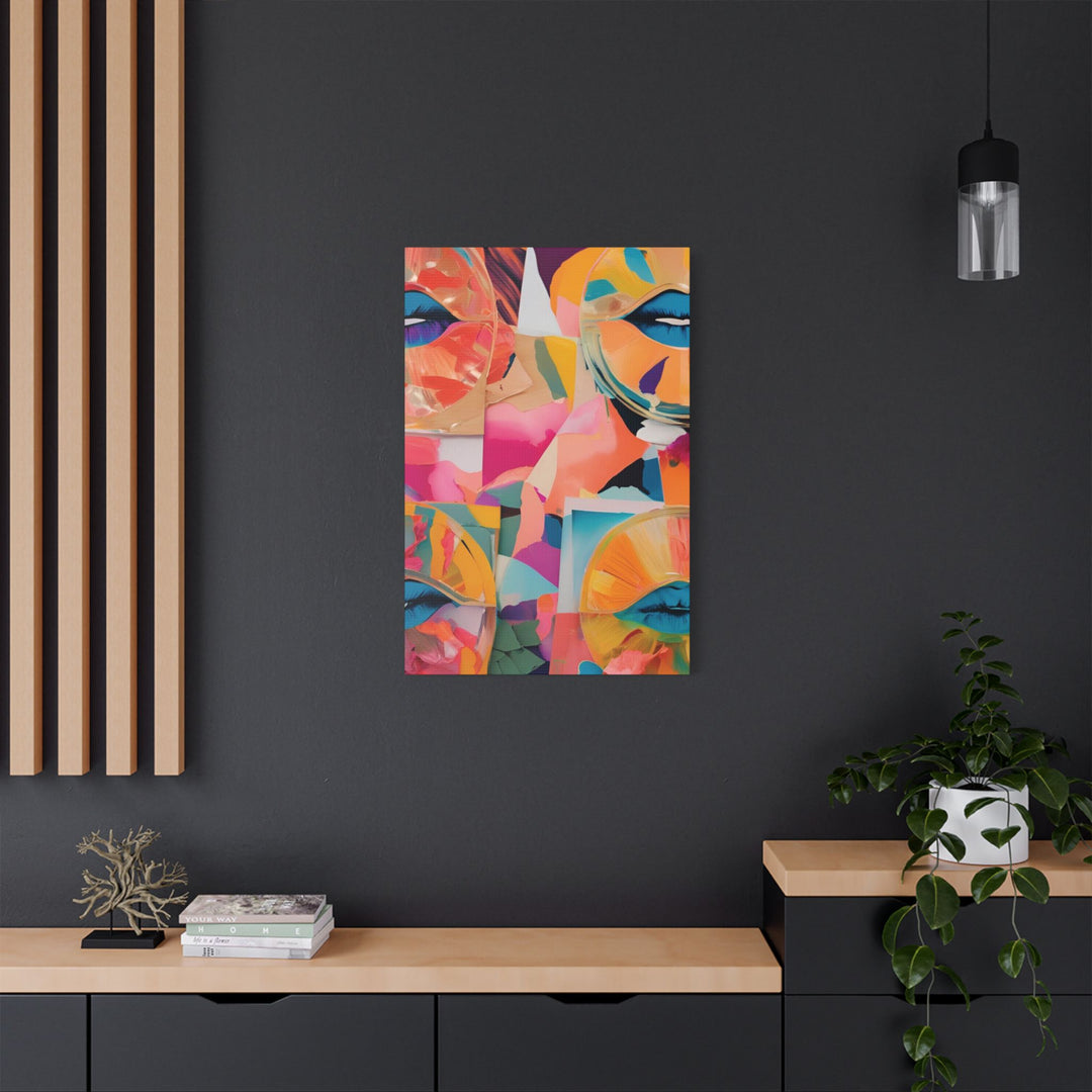 Vibrant Expression Satin Canvas