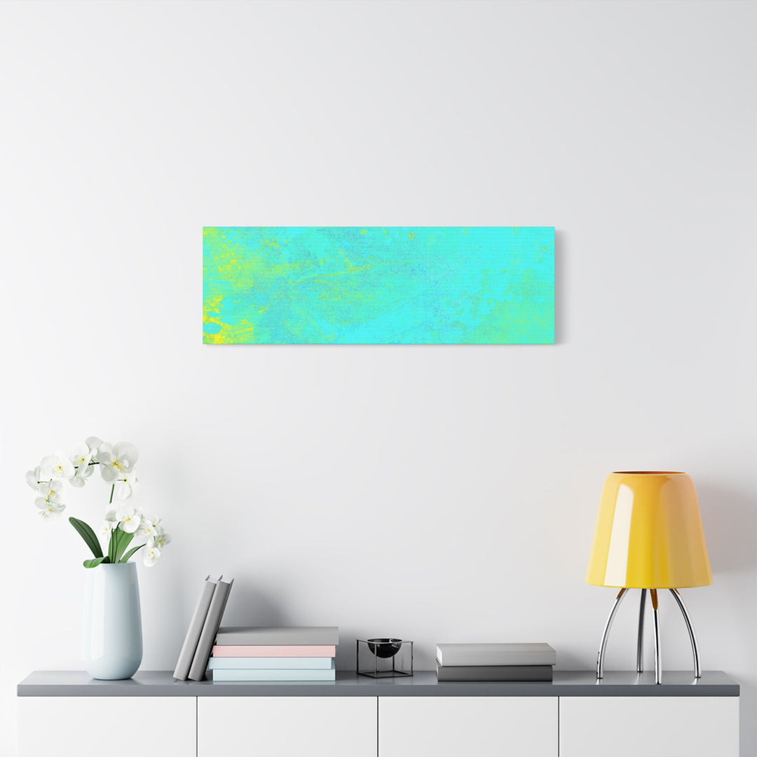 Vivid Abstract Satin Canvas Print