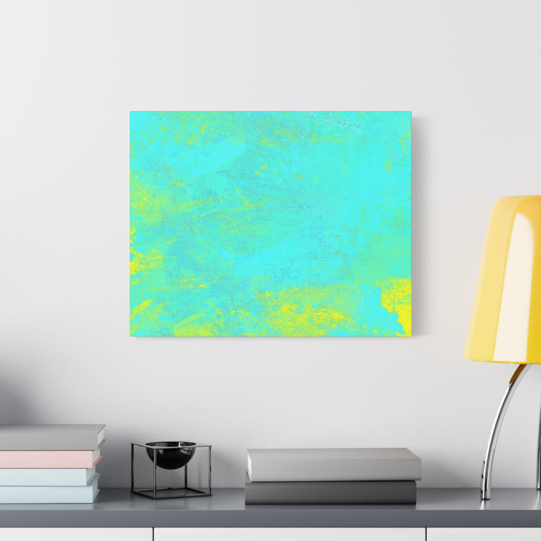 Vivid Abstract Satin Canvas Print