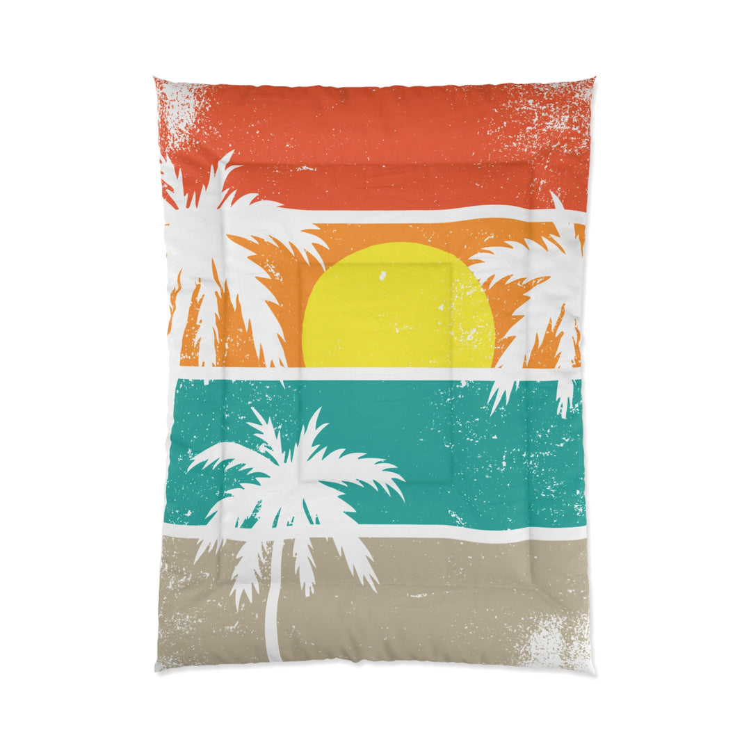 Tropical Sunset Comforter