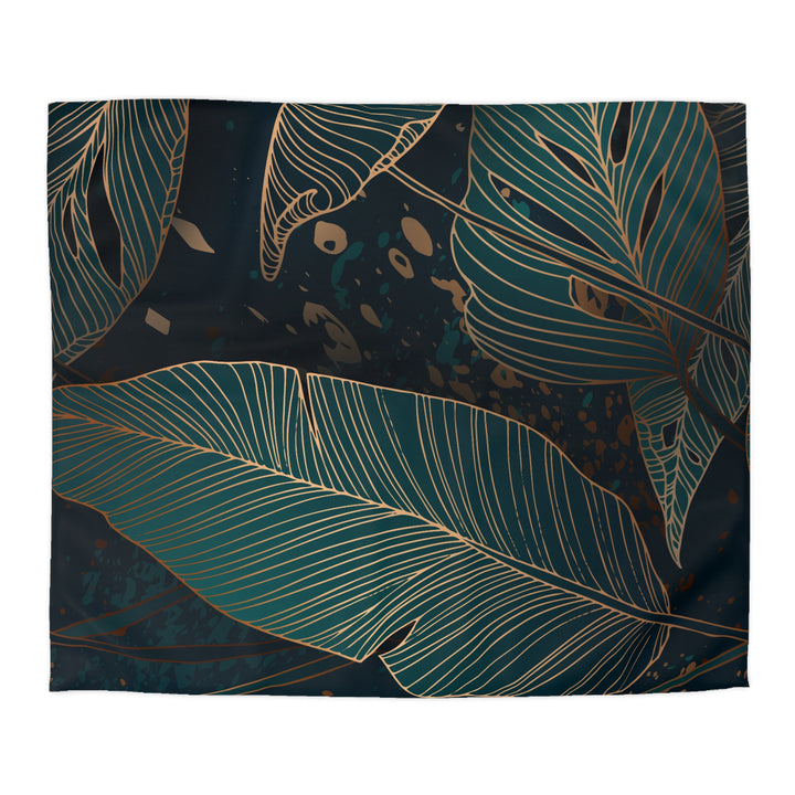 Tropical Foliage - Microfiber Duvet Cover