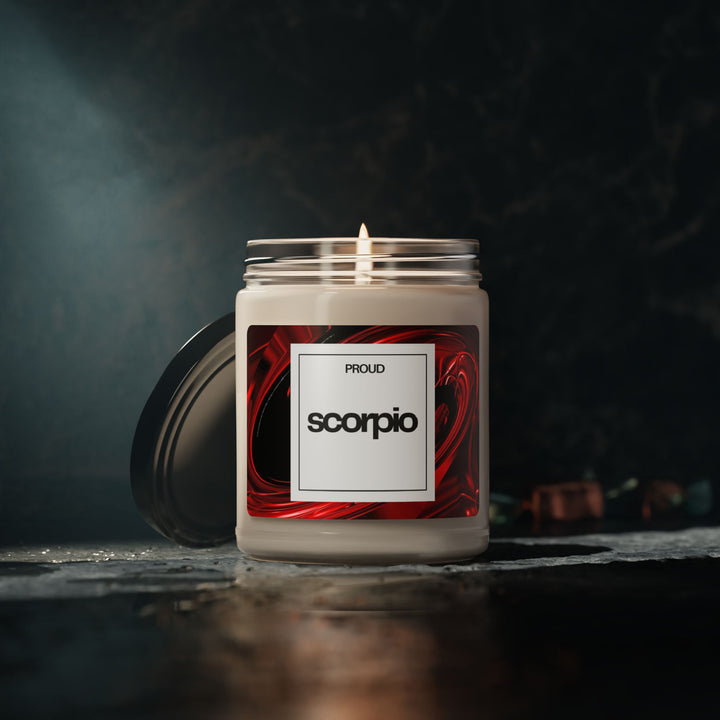 Zodiac Candle - Proud Scorpio