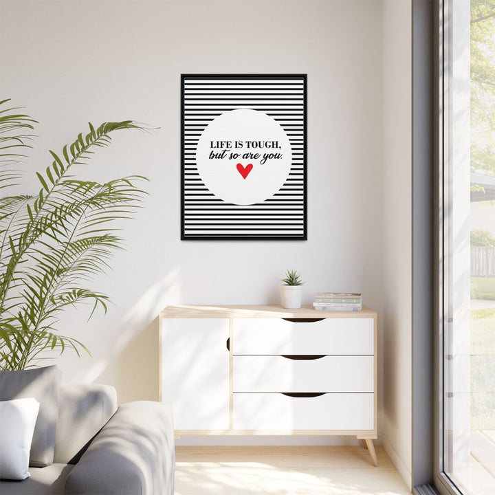 Matte Canvas Framed - Inspirational Art