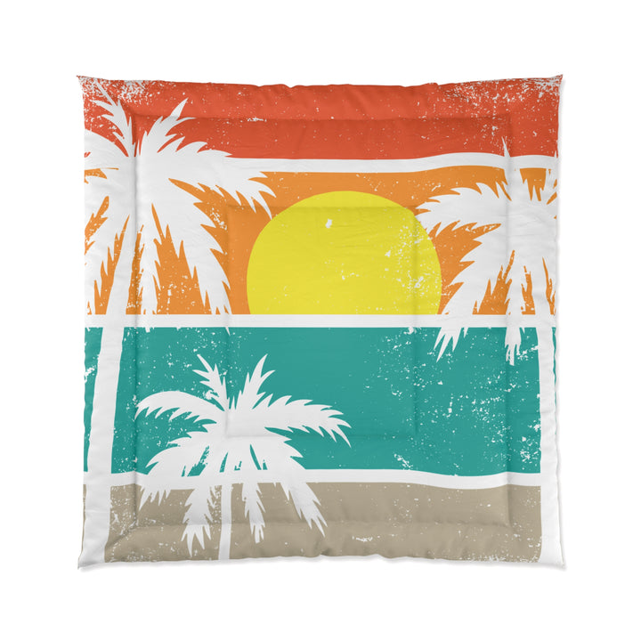 Tropical Sunset Comforter