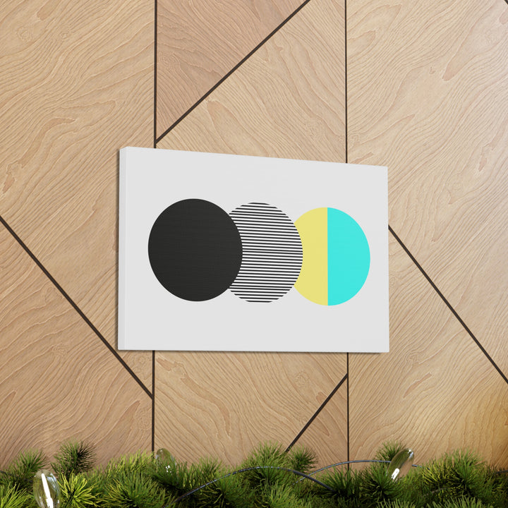 Geometric Harmony Canvas Gallery Wrap