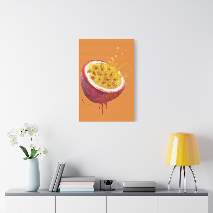 Passionfruit Pop Art Canvas