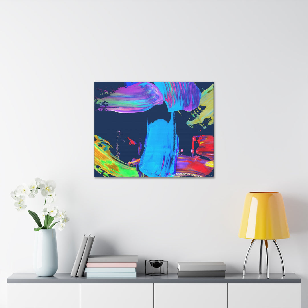 Vivid Brushstrokes Gallery Canvas