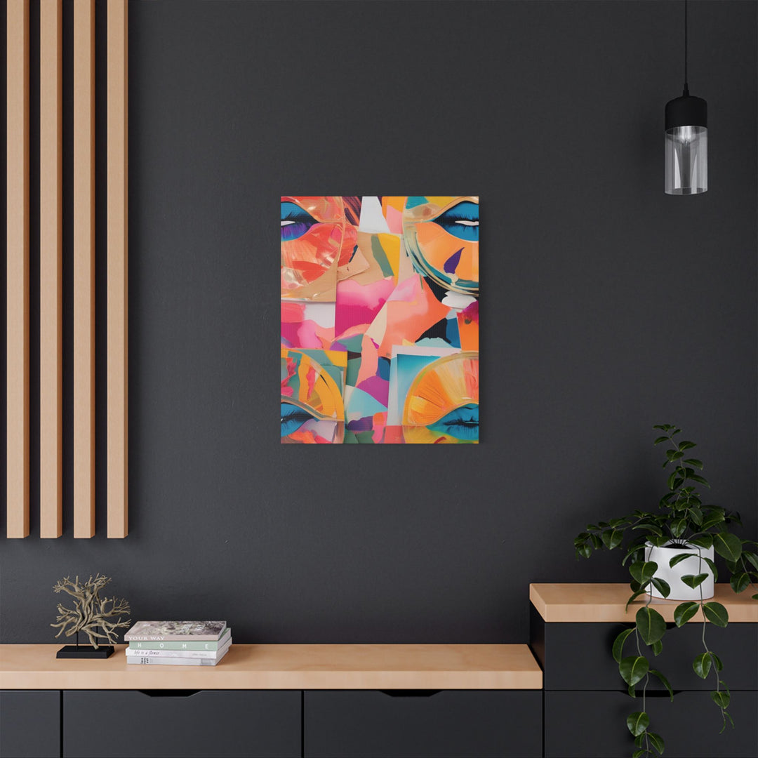 Vibrant Expression Satin Canvas