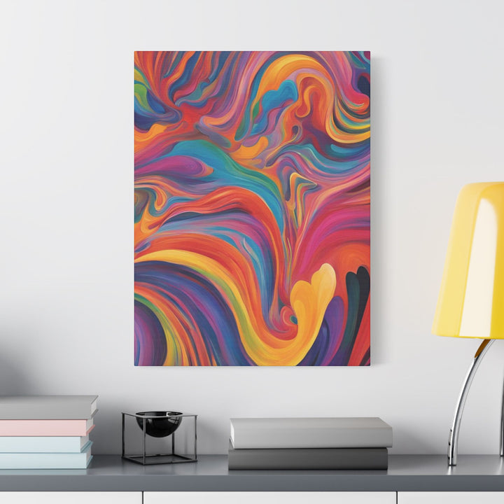 Bold Strokes Abstract Canvas