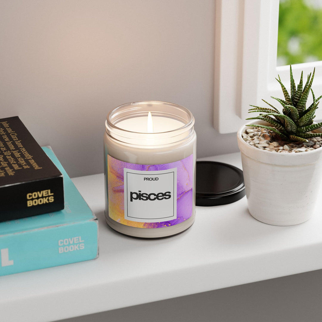 Zodiac Candle - Proud Pisces