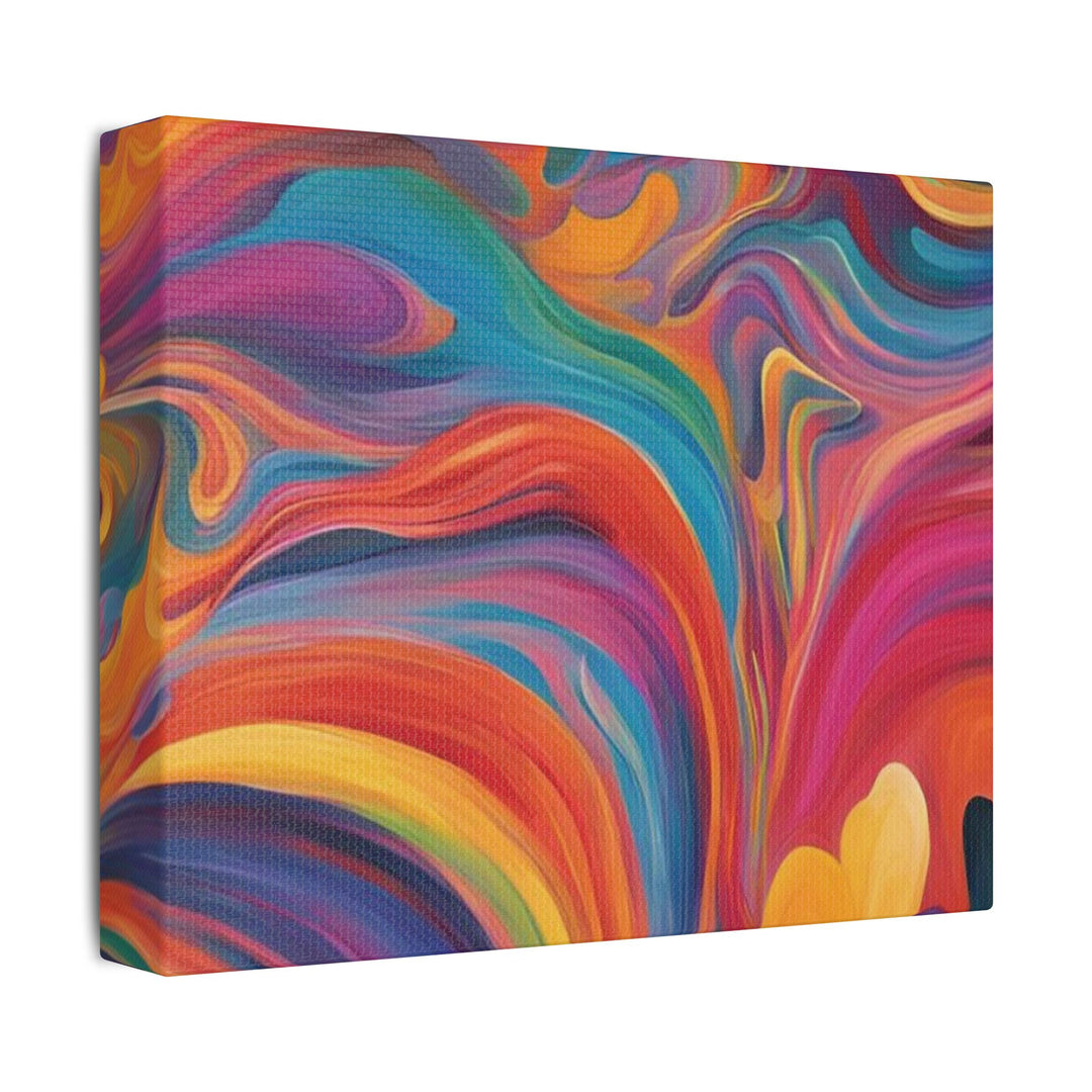 Bold Strokes Abstract Canvas