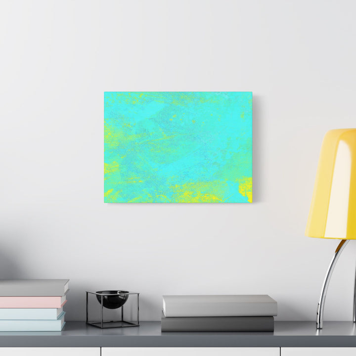 Vivid Abstract Satin Canvas Print