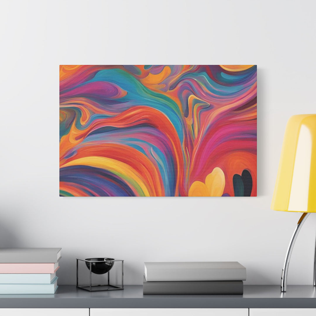 Bold Strokes Abstract Canvas