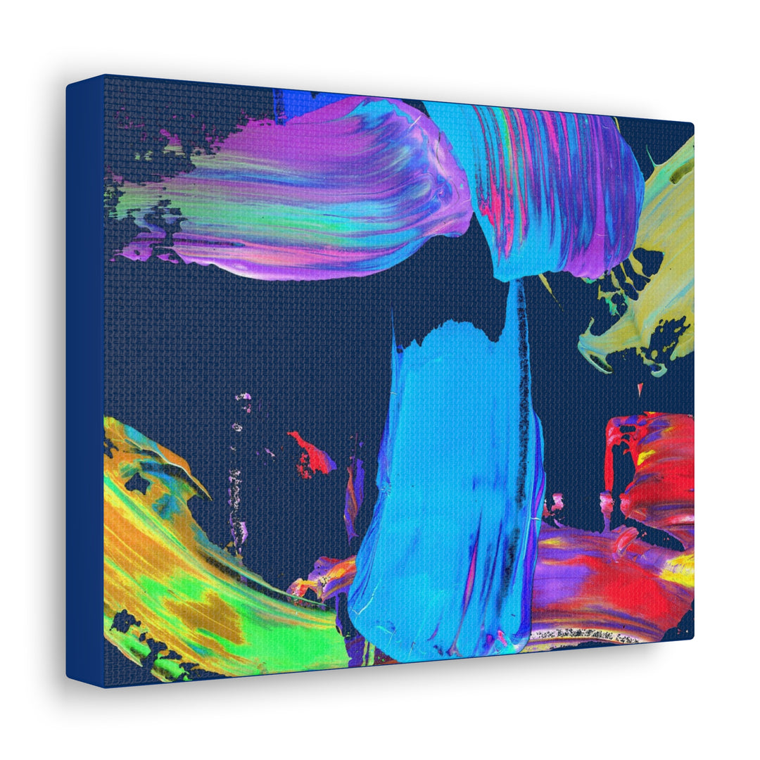 Vivid Brushstrokes Gallery Canvas