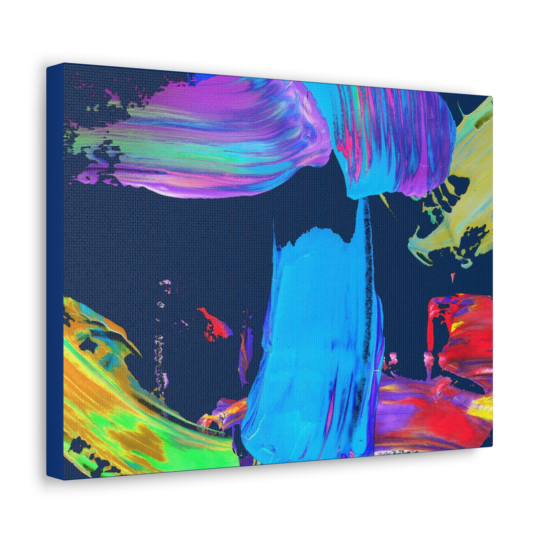 Vivid Brushstrokes Gallery Canvas