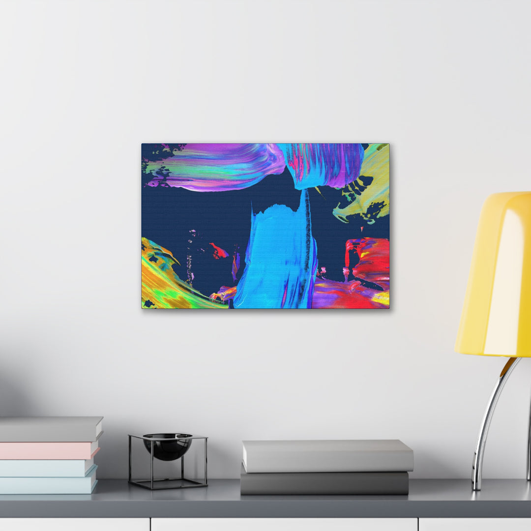 Vivid Brushstrokes Gallery Canvas