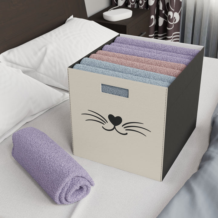 Whiskers & Paws Felt Storage Box