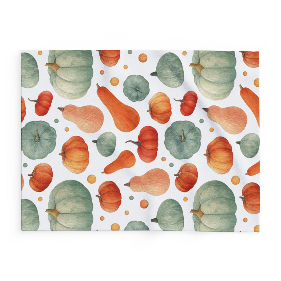 Harvest Pumpkins Fleece Blanket