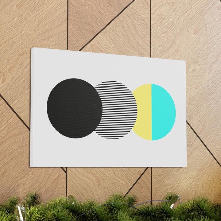 Geometric Harmony Canvas Gallery Wrap