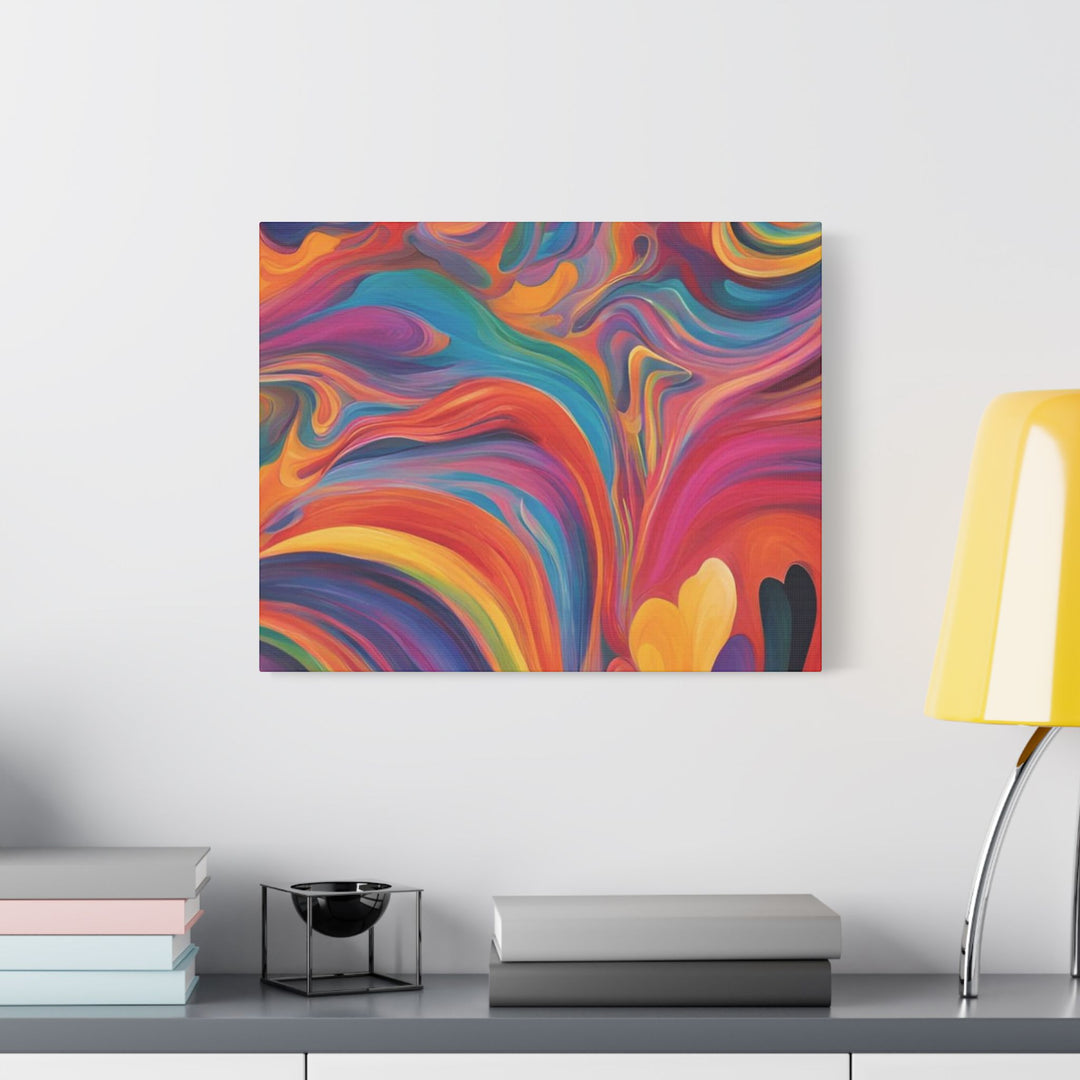 Bold Strokes Abstract Canvas