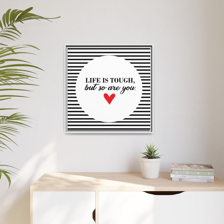 Matte Canvas Framed - Inspirational Art