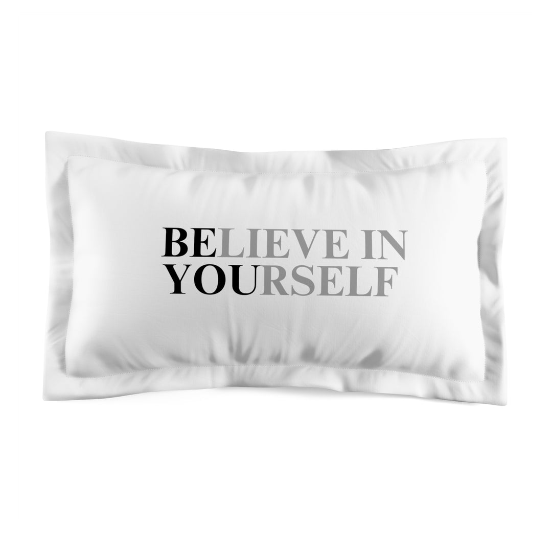 Inspirational Microfiber Pillow Sham