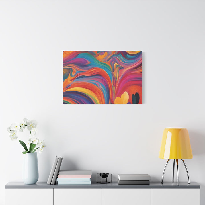 Bold Strokes Abstract Canvas