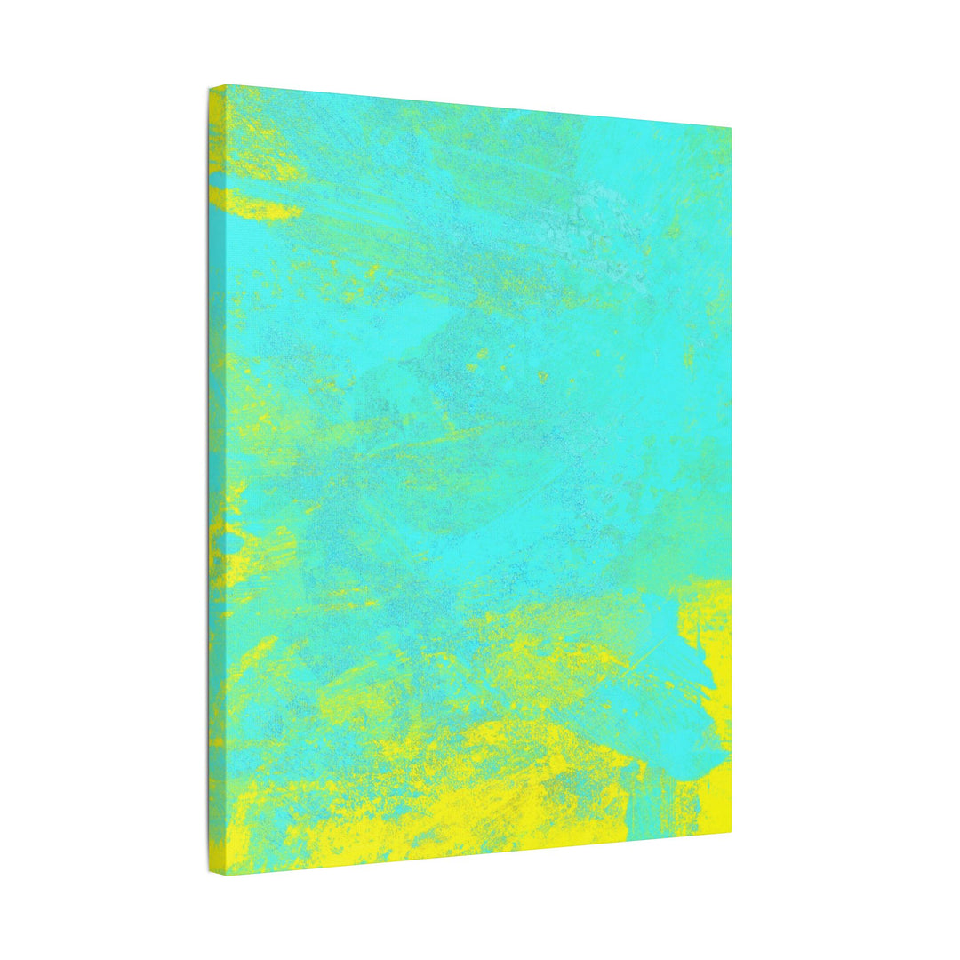 Vivid Abstract Satin Canvas Print