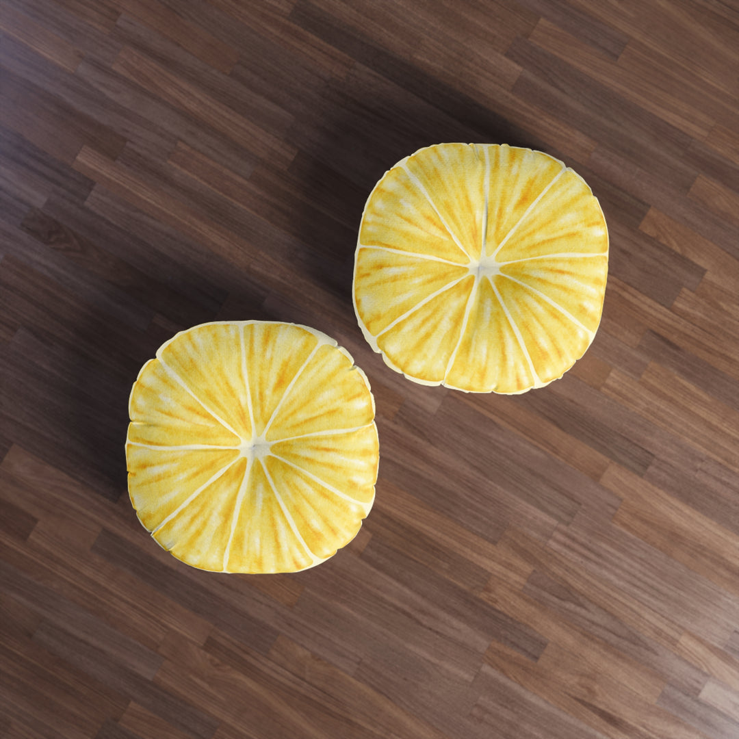 Lemon Slice Floor Pillow