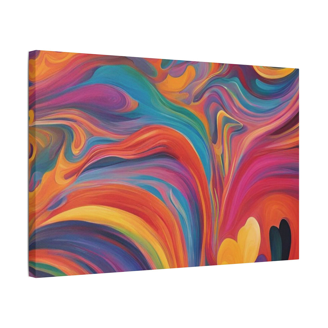 Bold Strokes Abstract Canvas