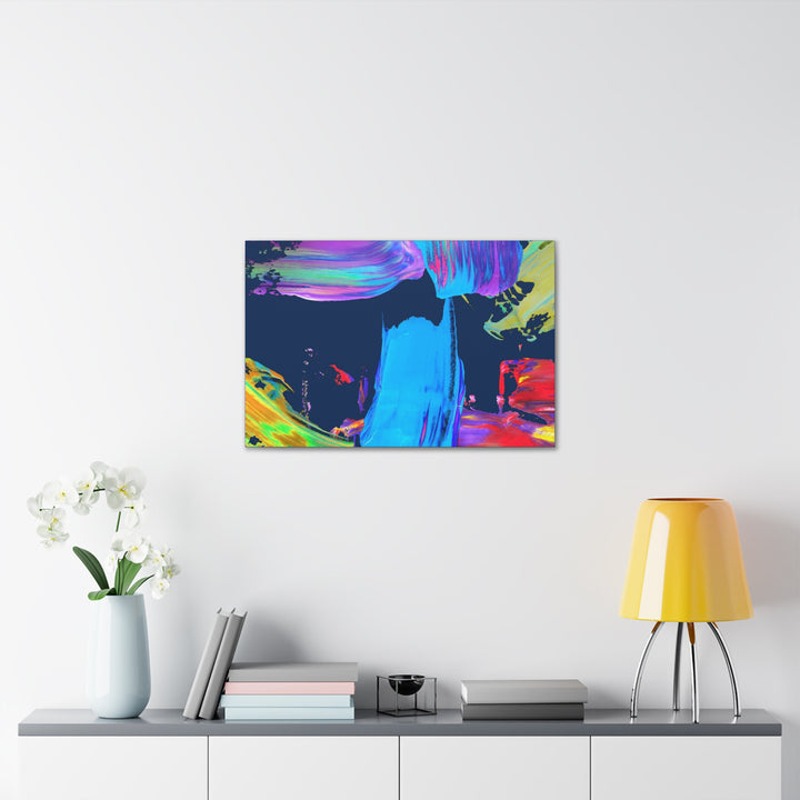 Vivid Brushstrokes Gallery Canvas