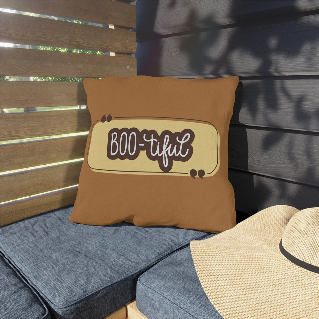 Boo-tiful Outdoor Pillow