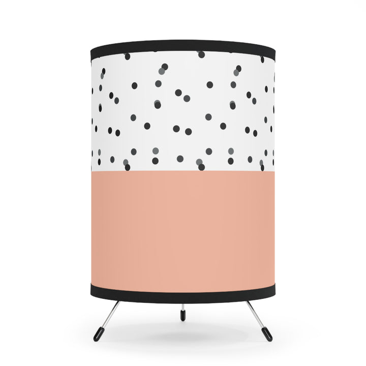 Polka Dot Tripod Lamp