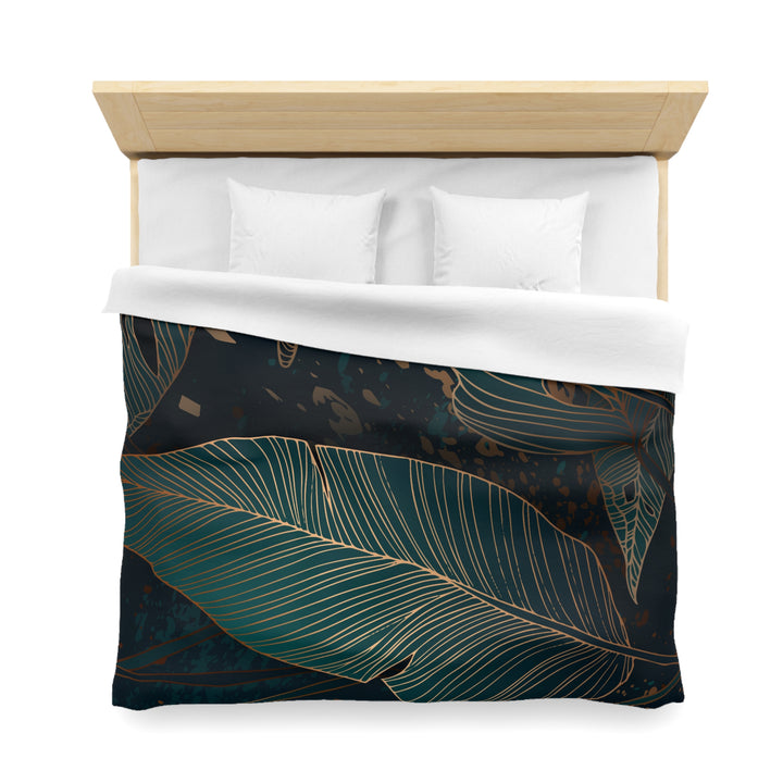 Tropical Foliage - Microfiber Duvet Cover