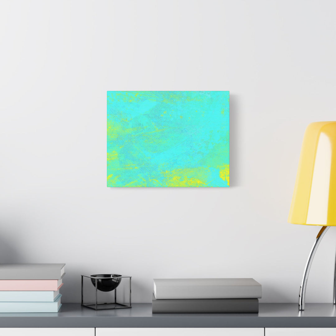 Vivid Abstract Satin Canvas Print