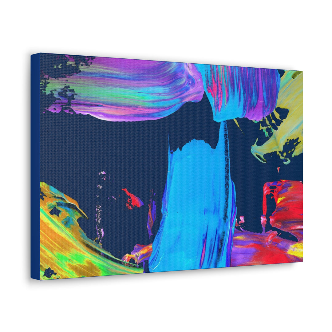 Vivid Brushstrokes Gallery Canvas