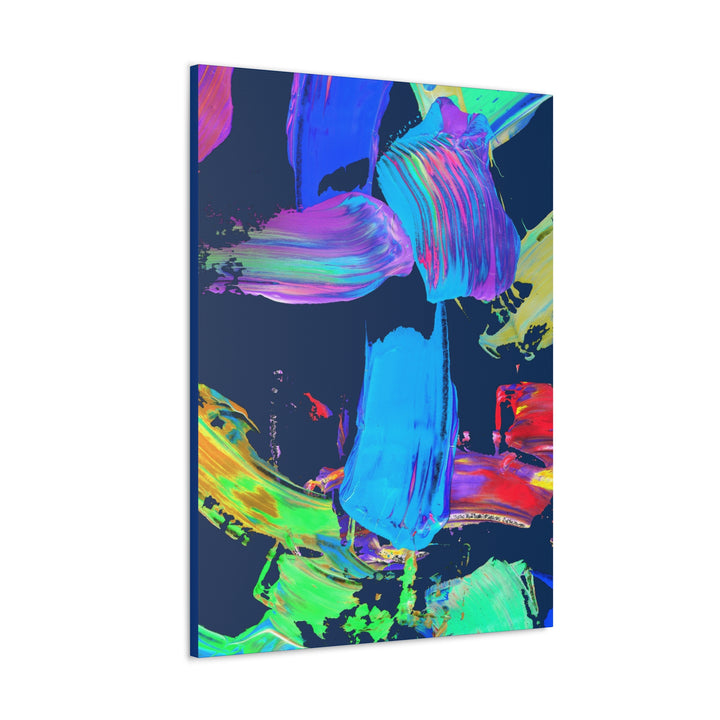 Vivid Brushstrokes Gallery Canvas